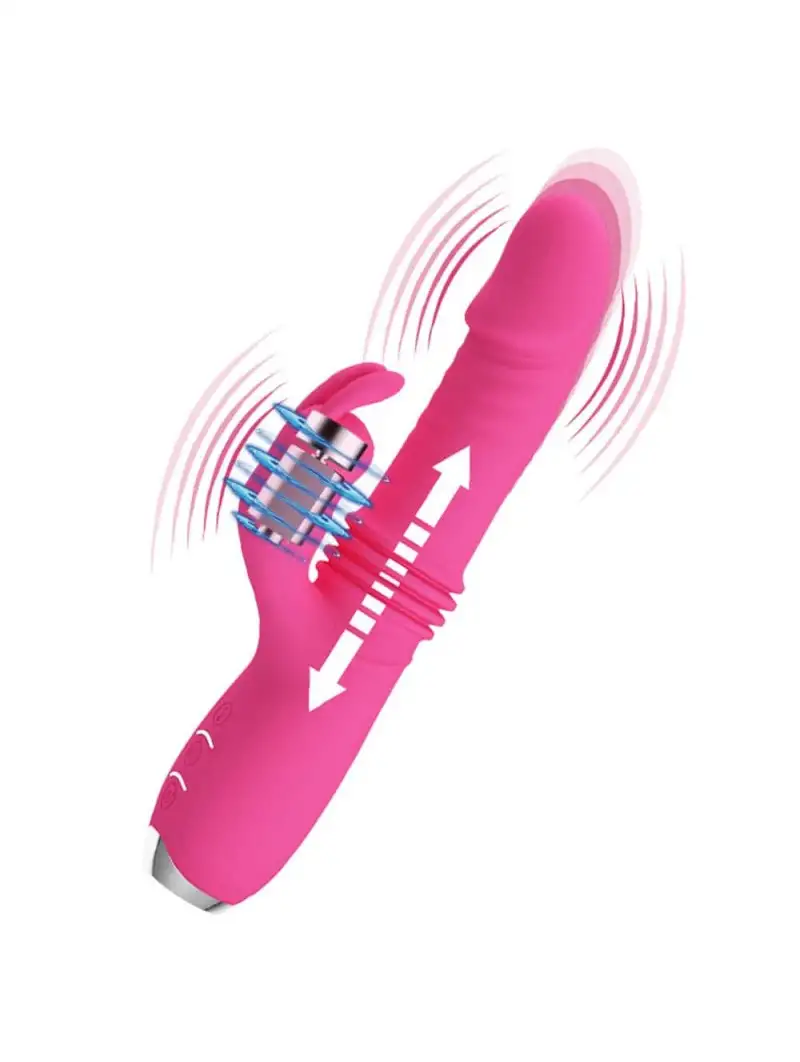Stimulateur Rabbit Va-et-Vient Dorothy Pretty Love