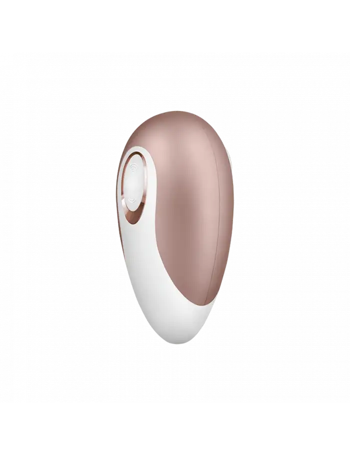 Stimulateur Satisfyer Deluxe - Blanc et Or rose