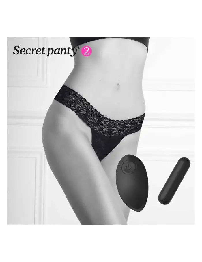 Stimulateur Secret Panty 2 - Noir