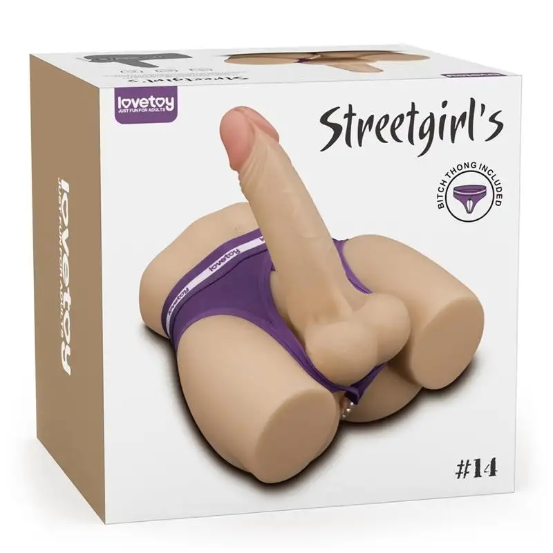 Streetgirls 15 Masturbateur avec gode articulé