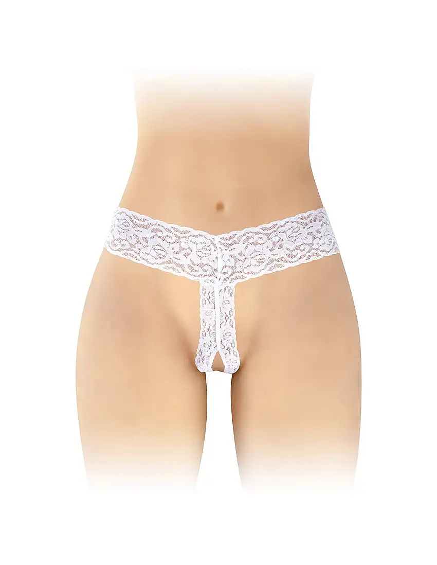 String ouvert Anita blanc - Fashion Secret