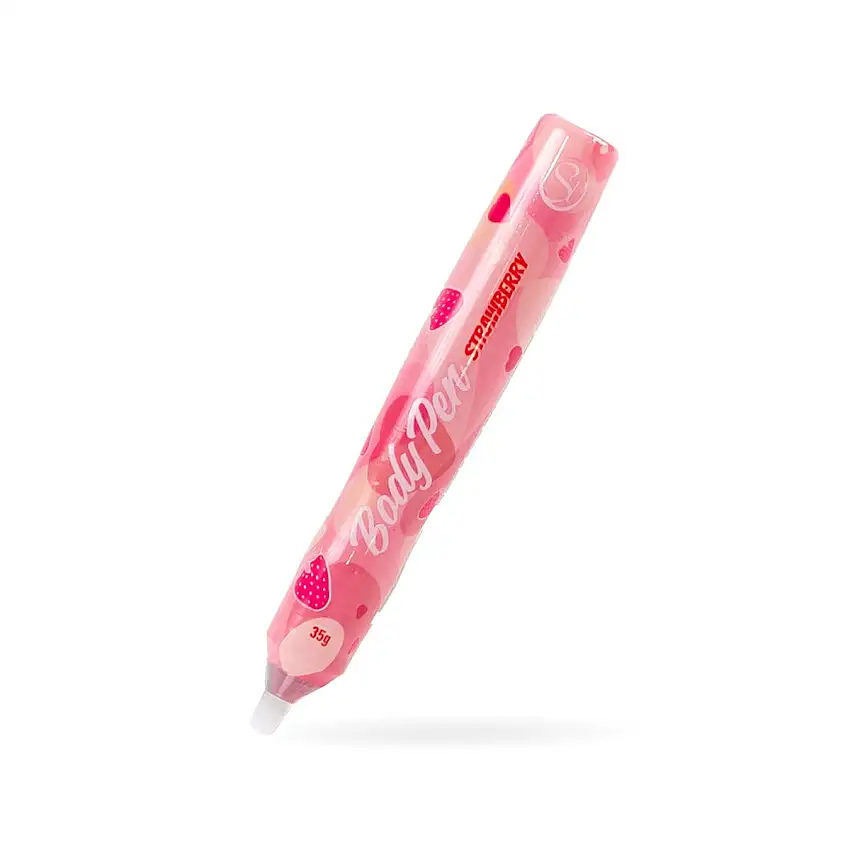 Stylo de peinture comestible fraise