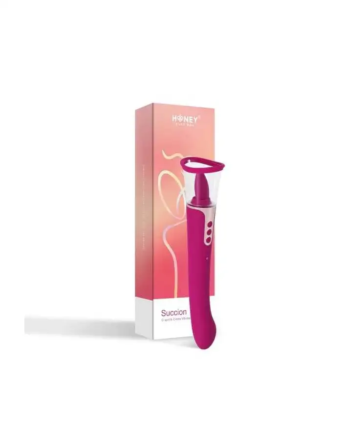 Succion - Vibromasseur 3 en 1 vibrant, léchant et Aspirant
