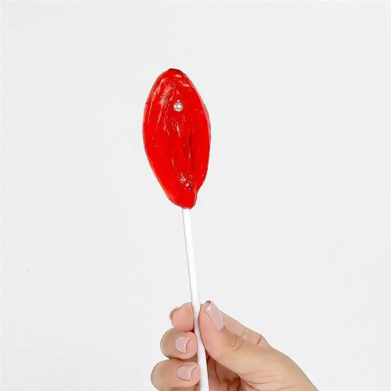 sucette en fraise en Forme de Vagin