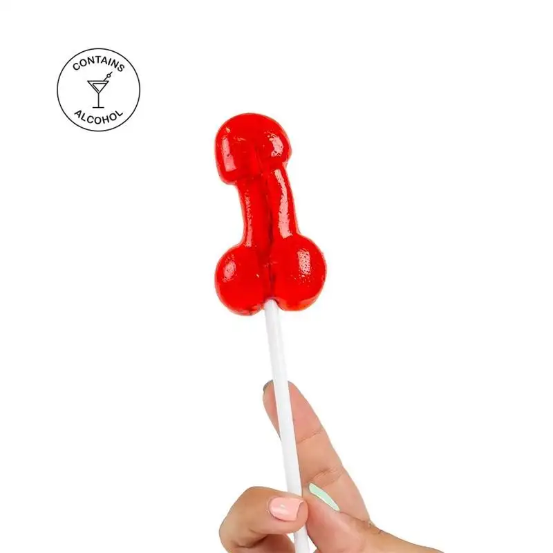 sucette pénis gout Daiquiri en fraise avec alcool