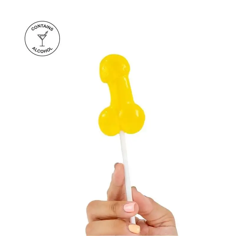 sucette pénis gout piña colada avec alcool