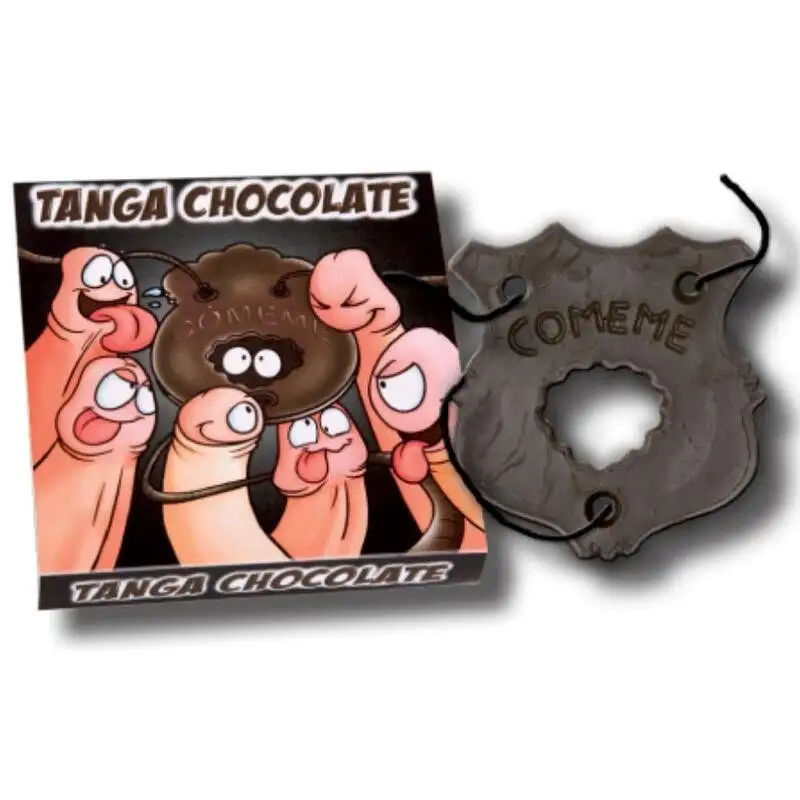Tanga en bonbon gélifié Silueta FBI menthe-Chocolat