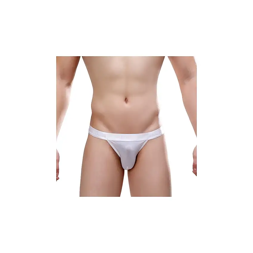 Tanga sexy SELF BEAUTY Blanc
