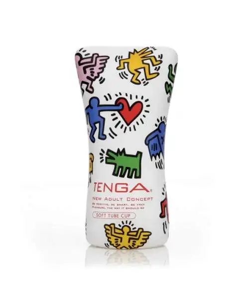 Tenga Keith haring soft tube cup