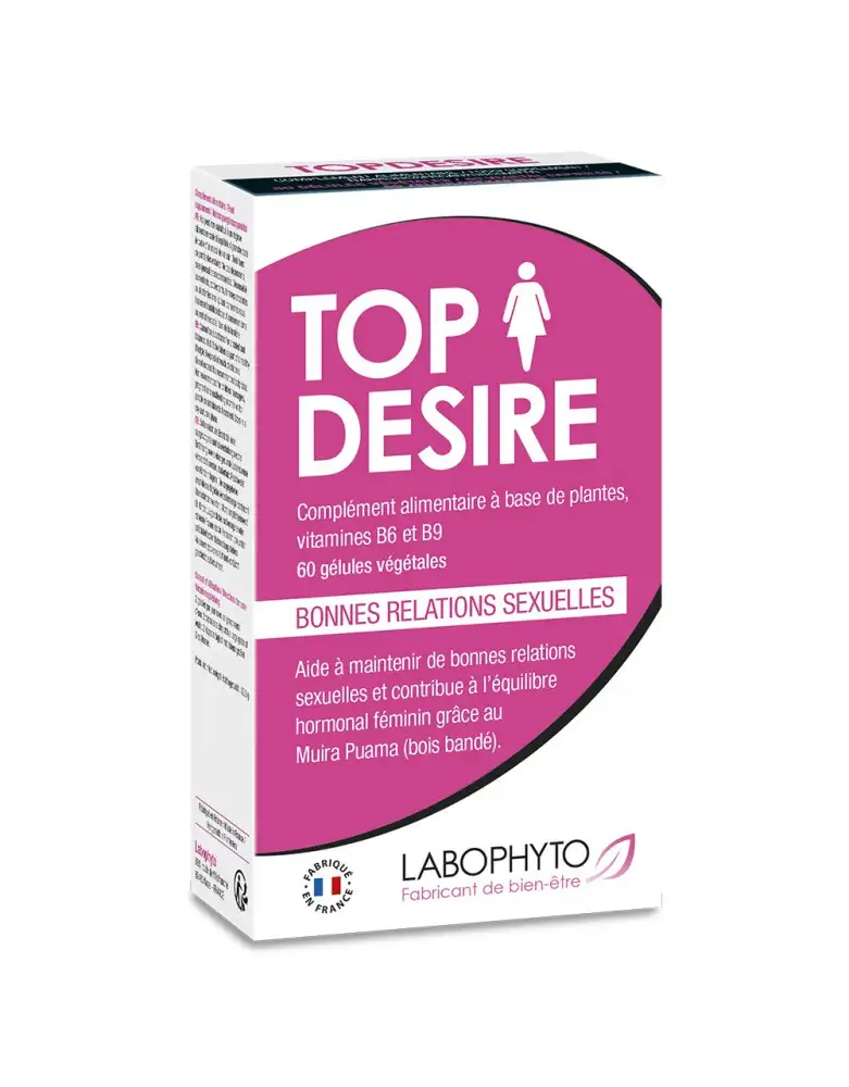 Top Desire Libido femme désir sexuel 60 gélules