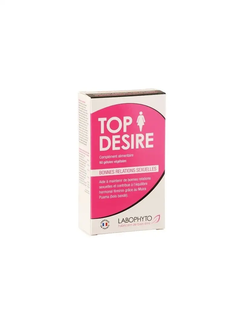 Stimulant Sexuel Féminin TopDesire Labophyto