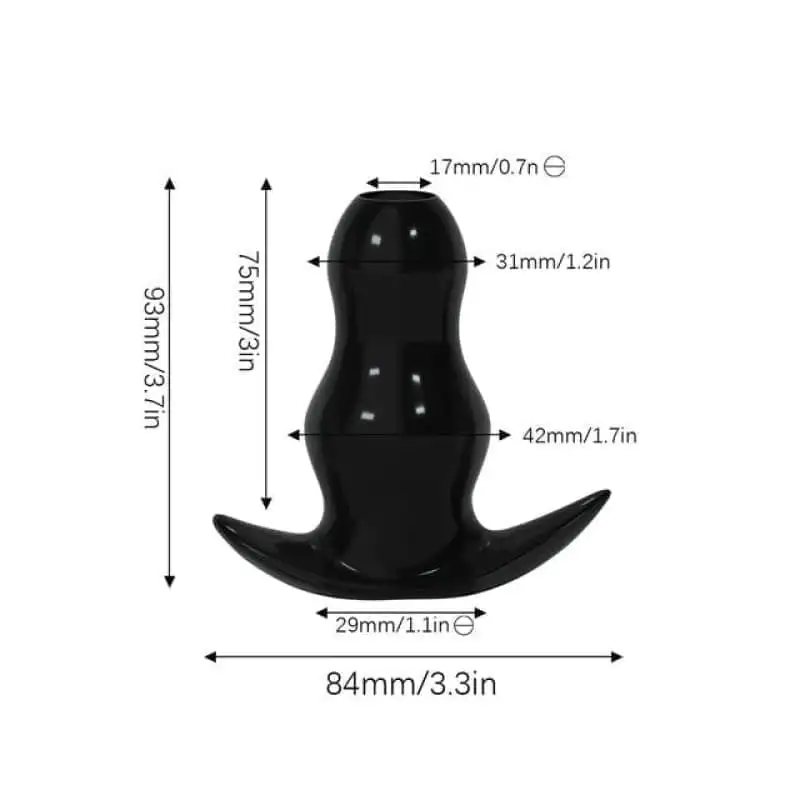 Tunnel Anal Silicone Vague Noir M