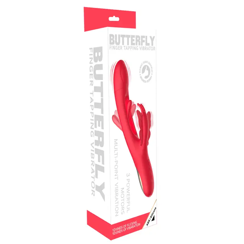 Vibrateur à Mouvement - Secwell - Butterfly Finger Tapping Vibrator