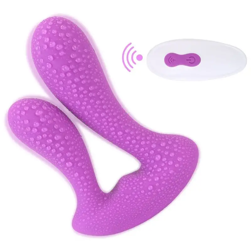 Vibro en silicone pour prostate avec télécommande