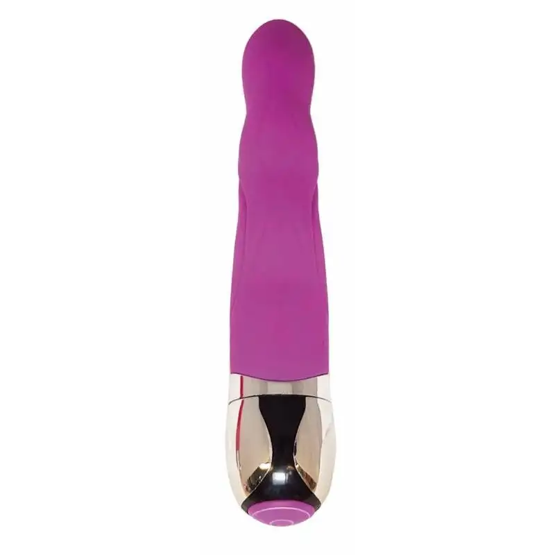 vibromasseur Alia mauve silicone 17,5 x 3,2 cm
