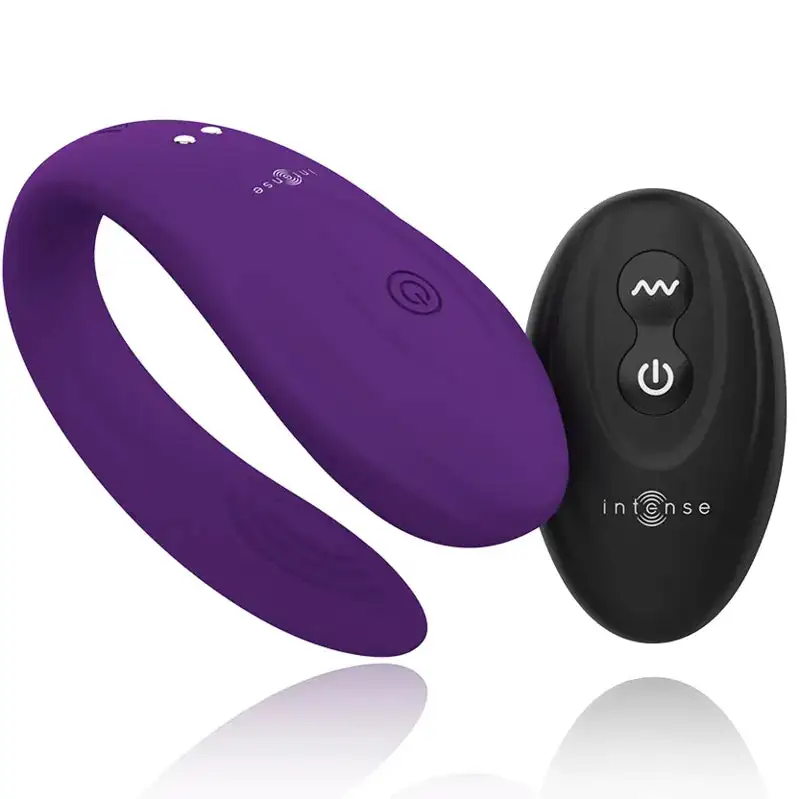 Vibromasseur Télécommandé Silicone Médical Double Stimulation
