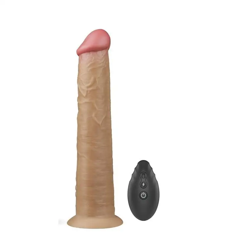 vibromasseur réaliste avec Rotation Double couche 10