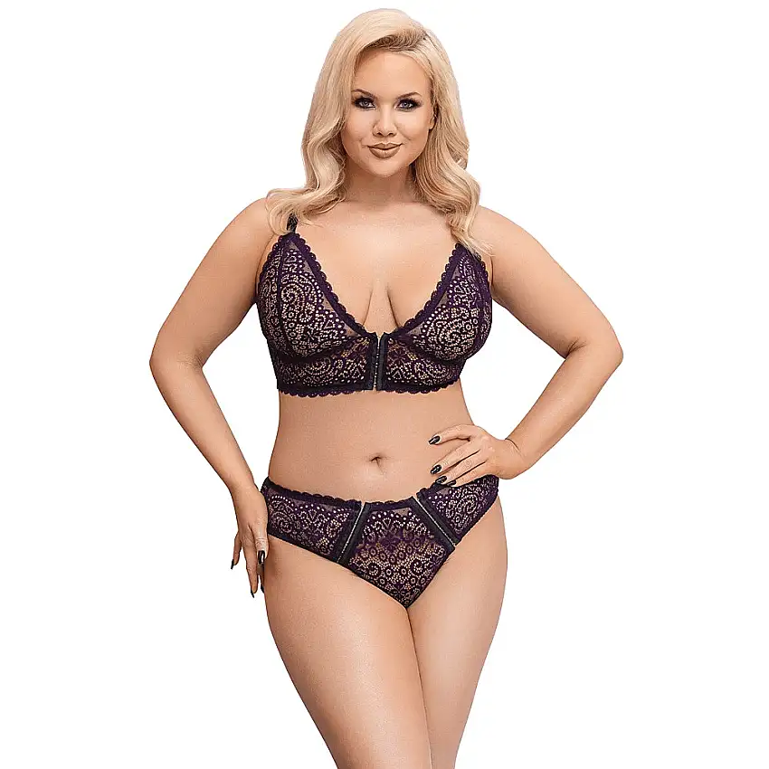 Soutien-gorge et culotte en dentelle