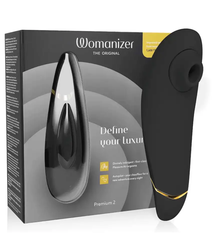 Womanizer premium 2 noir et or